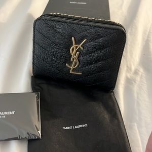 YSL compact wallet